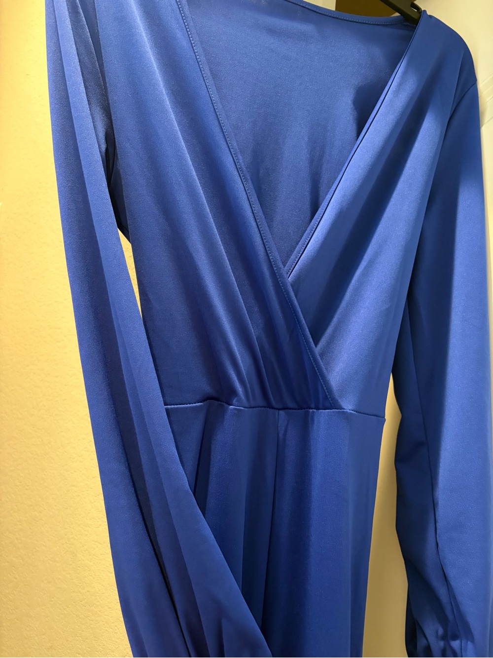 Long Sleeve Royal Blue jumpsuit